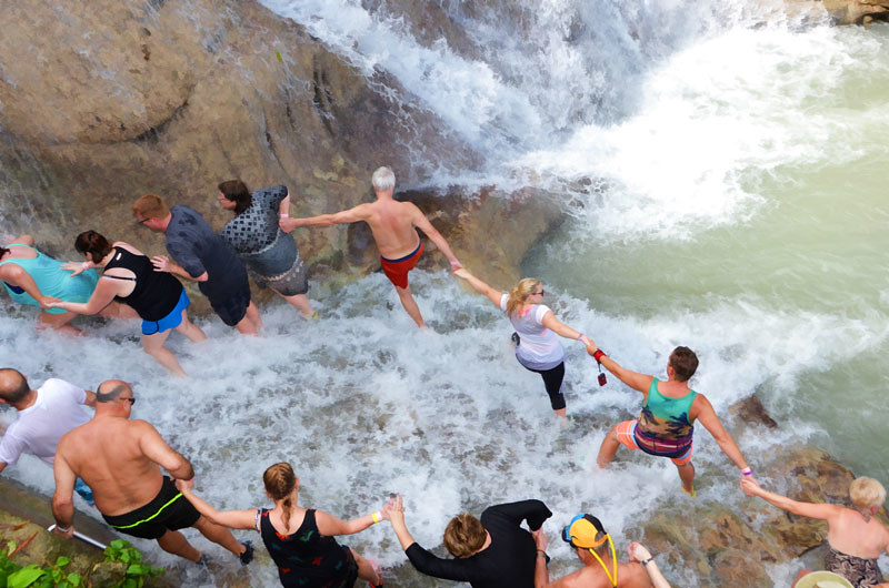 Dunns River Falls By Boat Dunns River Falls By Boat