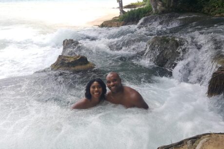 Laughing Waters Falls and Beach
